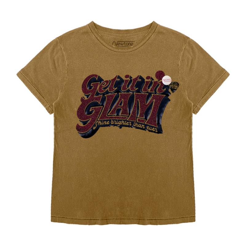 NEWTONE BRAND - Tee shirt starlight Brighter havane